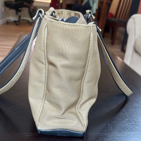 The Sak Cream and Black Shoulder Bags Tote - Picture 4 of 14